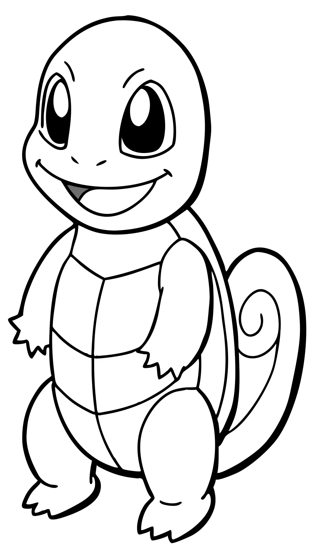 Page de couleur Squirtle